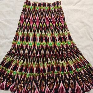 Madison Large Patterned Print Hobo Women's Skirt
